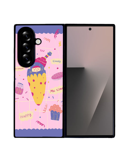 Android Flip / Fold Avant-Gloss Grip - Candy Doodle