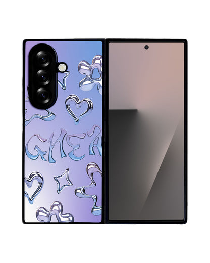 Android Flip / Fold Avant-Gloss Grip - Chrome monogram 1.0