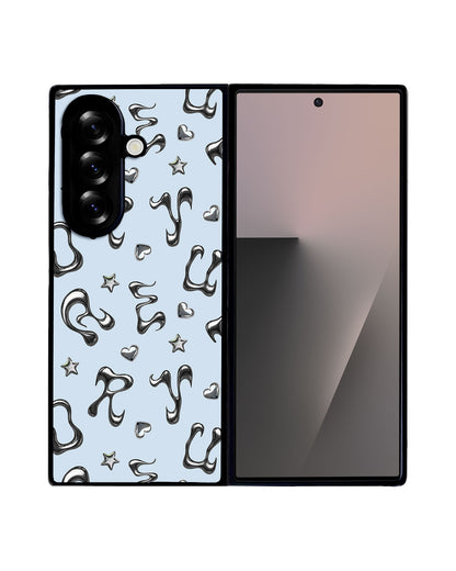 Android Flip / Fold Avant-Gloss Grip - Chrome monogram 2.0
