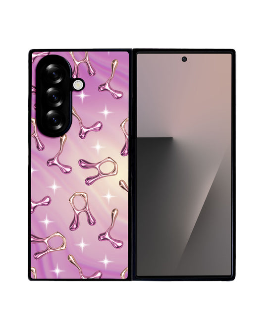 Android Flip / Fold Avant-Gloss Grip - Chrome monogram 3.0