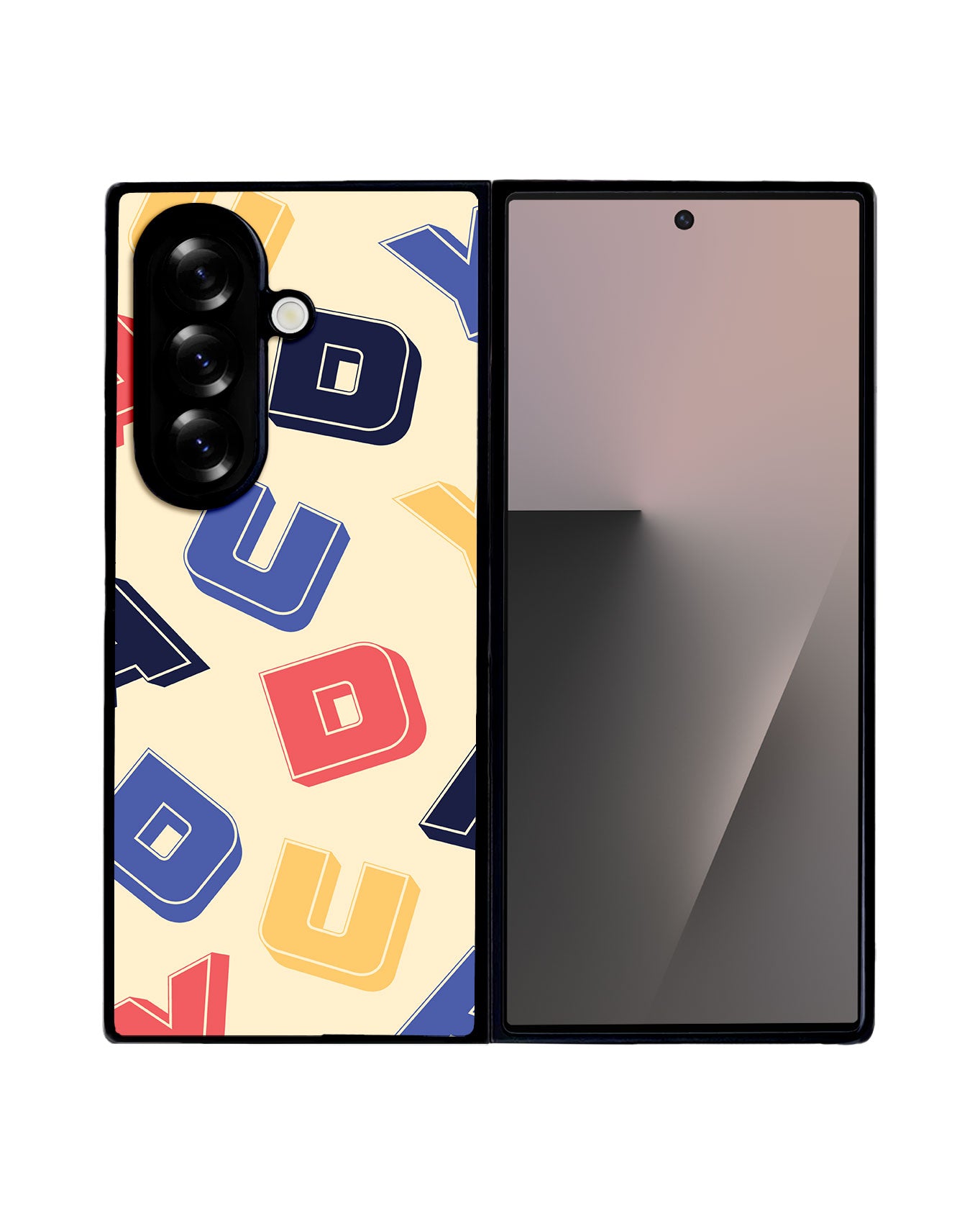 Android Flip / Fold Avant-Gloss Grip - Cool Monogram