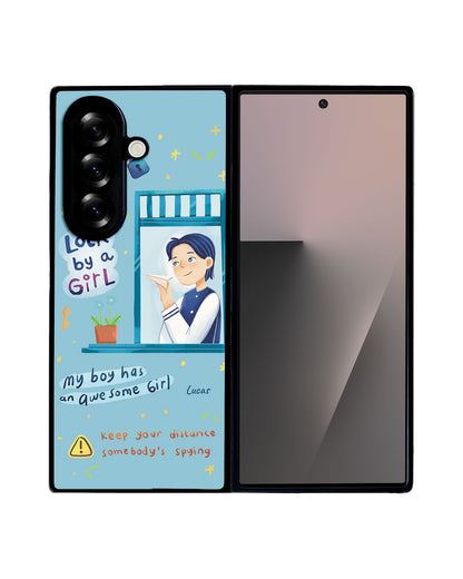Android Flip / Fold Avant-Gloss Grip - Crush Boy (Couple Case)