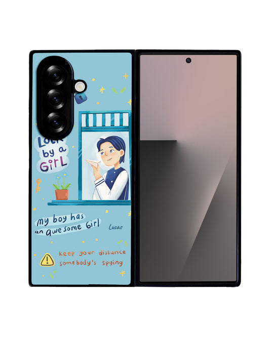 Android Flip / Fold Avant-Gloss Grip - Crush Boy (Couple Case)