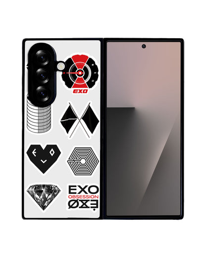 Android Flip / Fold Avant-Gloss Grip - EXO Sticker Pack