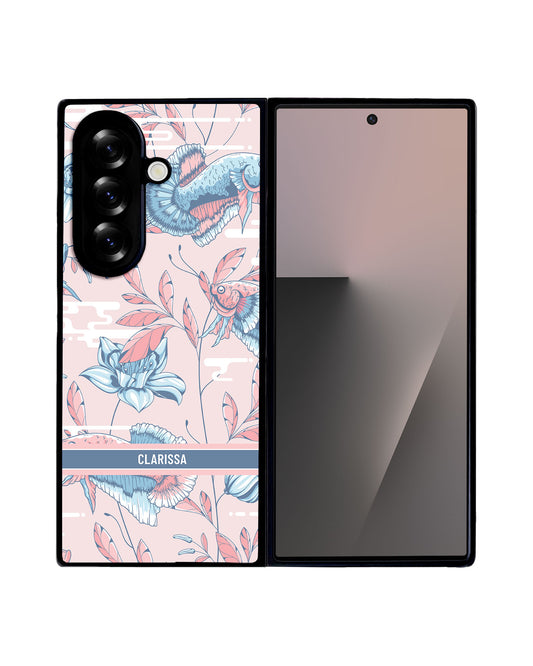 Android Flip / Fold Avant-Gloss Grip - Fish & Floral 3.0