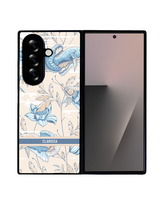 Android Flip / Fold Avant-Gloss Grip - Fish & Floral 4.0