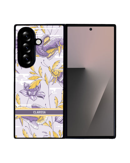 Android Flip / Fold Avant-Gloss Grip - Fish & Floral 5.0