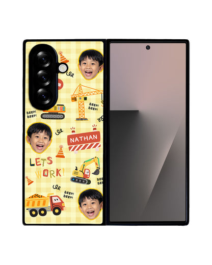 Android Flip / Fold Avant-Gloss Grip - Face grid Construction