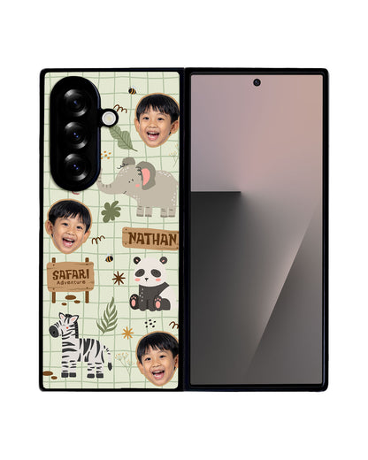 Android Flip / Fold Avant-Gloss Grip - Face grid Safari 2.0