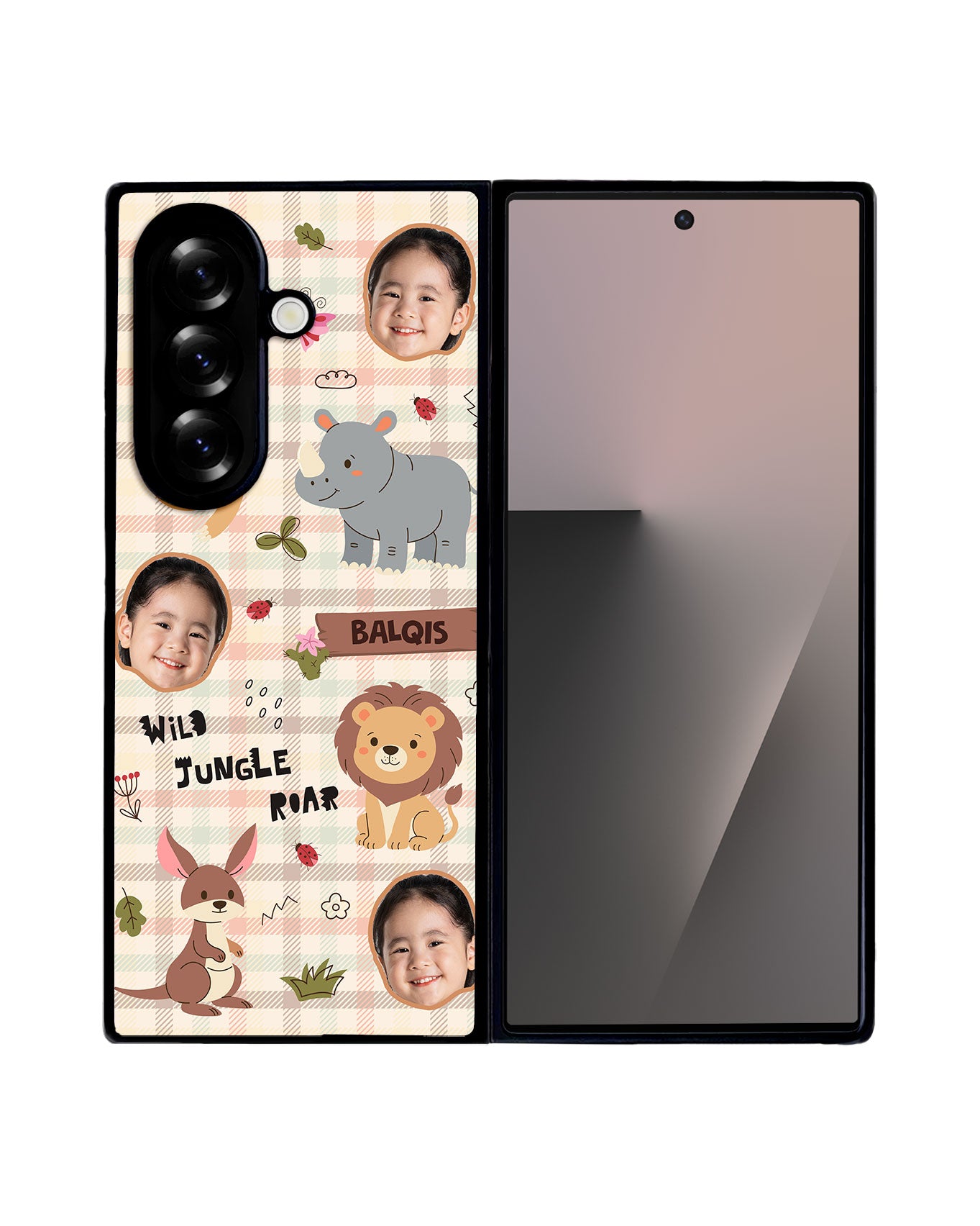 Android Flip / Fold Avant-Gloss Grip - Face grid Safari 3.0