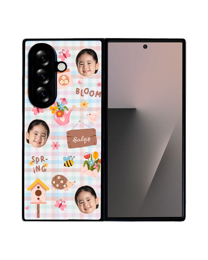 Android Flip / Fold Avant-Gloss Grip - Face grid Spring bloom