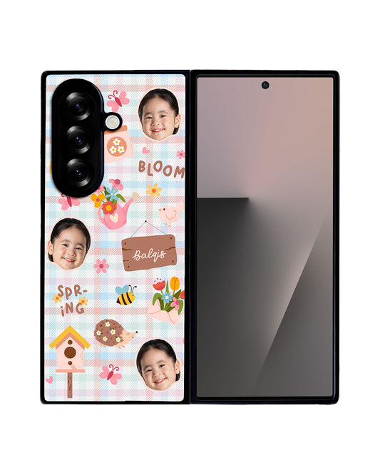 Android Flip / Fold Avant-Gloss Grip - Face grid Spring bloom