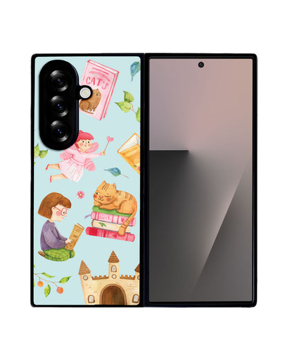Android Flip / Fold Avant-Gloss Grip - Fairy Cat