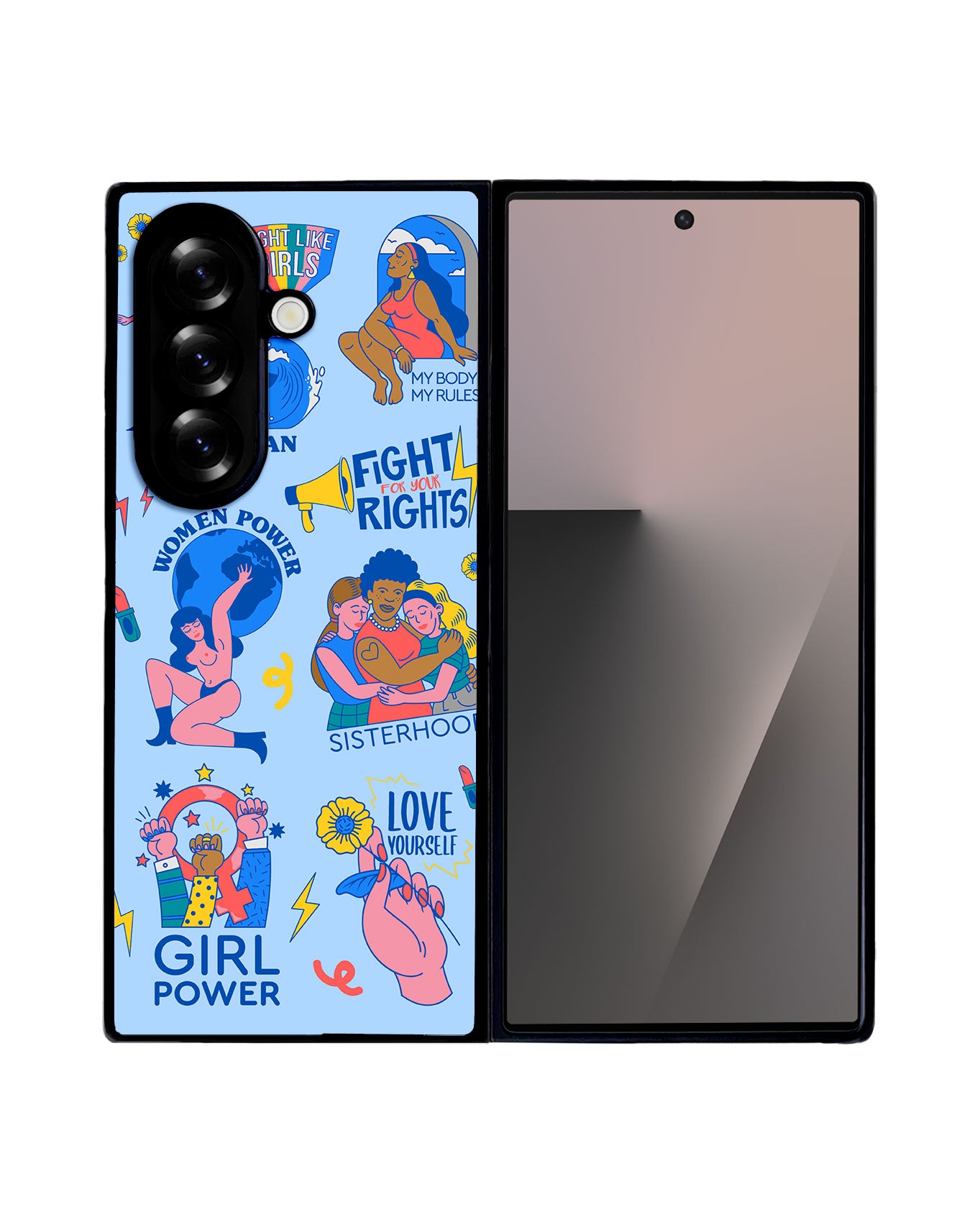 Android Flip / Fold Avant-Gloss Grip - Girl Power 2.0