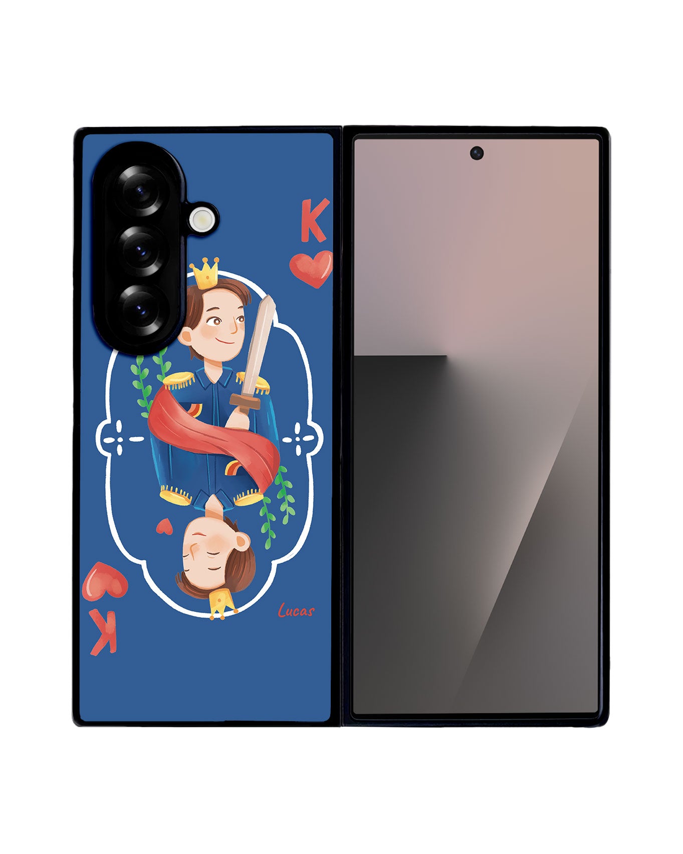 Android Flip / Fold Avant-Gloss Grip - King (Couple Case)