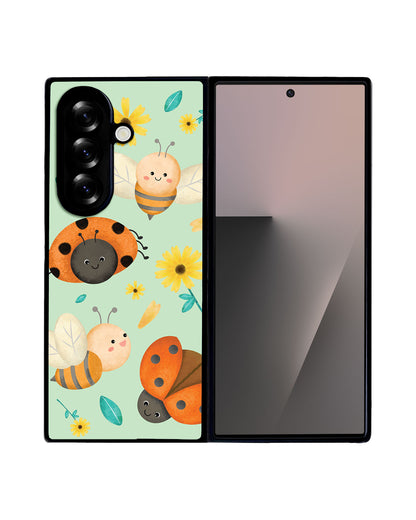 Android Flip / Fold Avant-Gloss Grip - Lady Bug & Bee