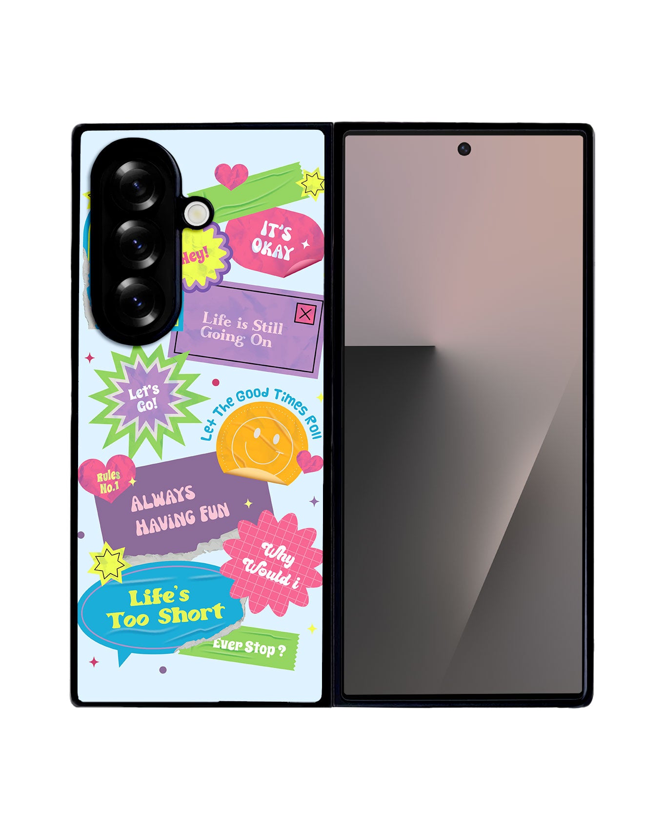 Android Flip / Fold Avant-Gloss Grip - Life's Too Short