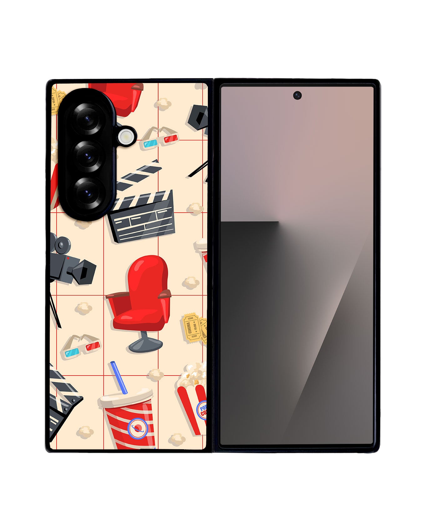 Android Flip / Fold Avant-Gloss Grip - Movie Night