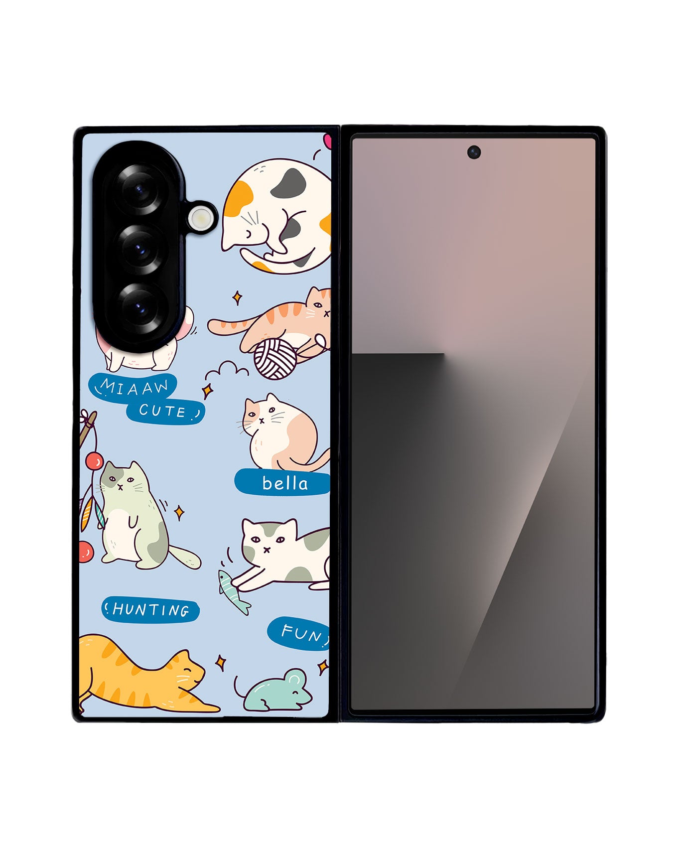 Android Flip / Fold Avant-Gloss Grip - Playful Cat 2.0