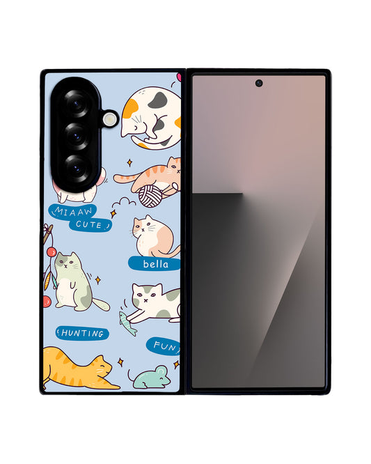 Android Flip / Fold Avant-Gloss Grip - Playful Cat 2.0