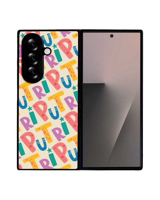 Android Flip / Fold Avant-Gloss Grip - Playful monogram 4.0