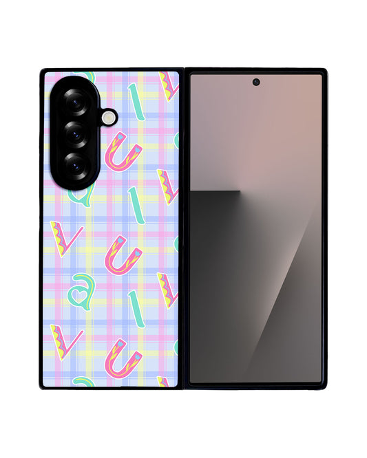 Android Flip / Fold Avant-Gloss Grip - Playful monogram 6.0