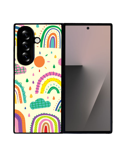 Android Flip / Fold Avant-Gloss Grip - Rainbow