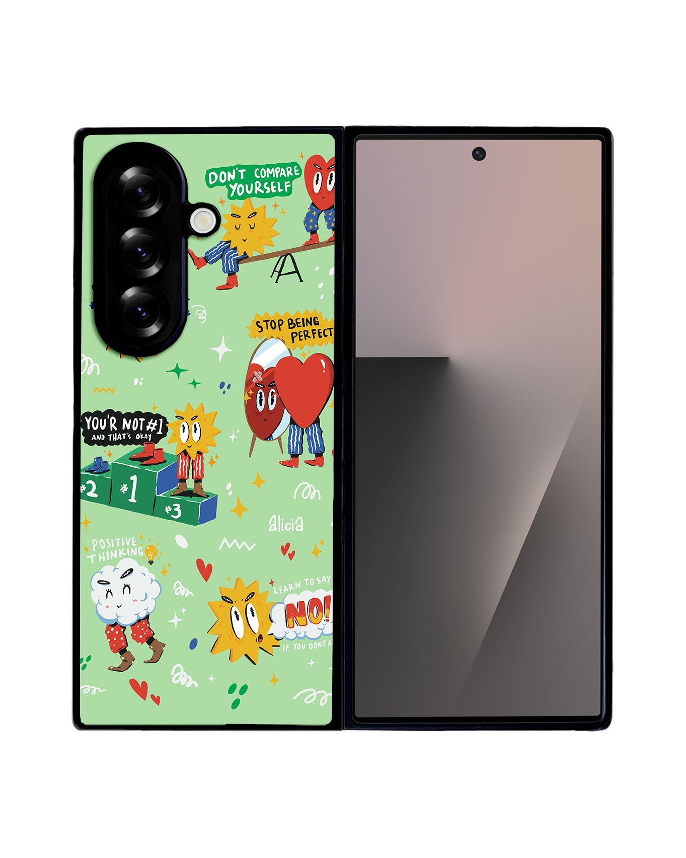 Android Flip / Fold Avant-Gloss Grip - Selfless Love 2.0