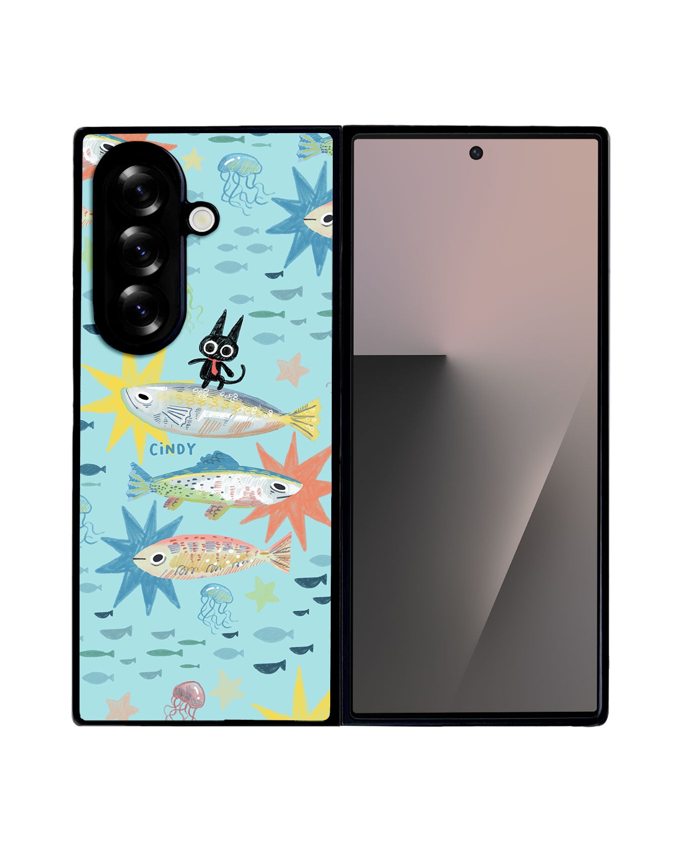 Android Flip / Fold Avant-Gloss Grip - The Fish Surfer
