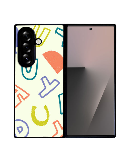 Android Flip / Fold Avant-Gloss Grip - Weird Monogram