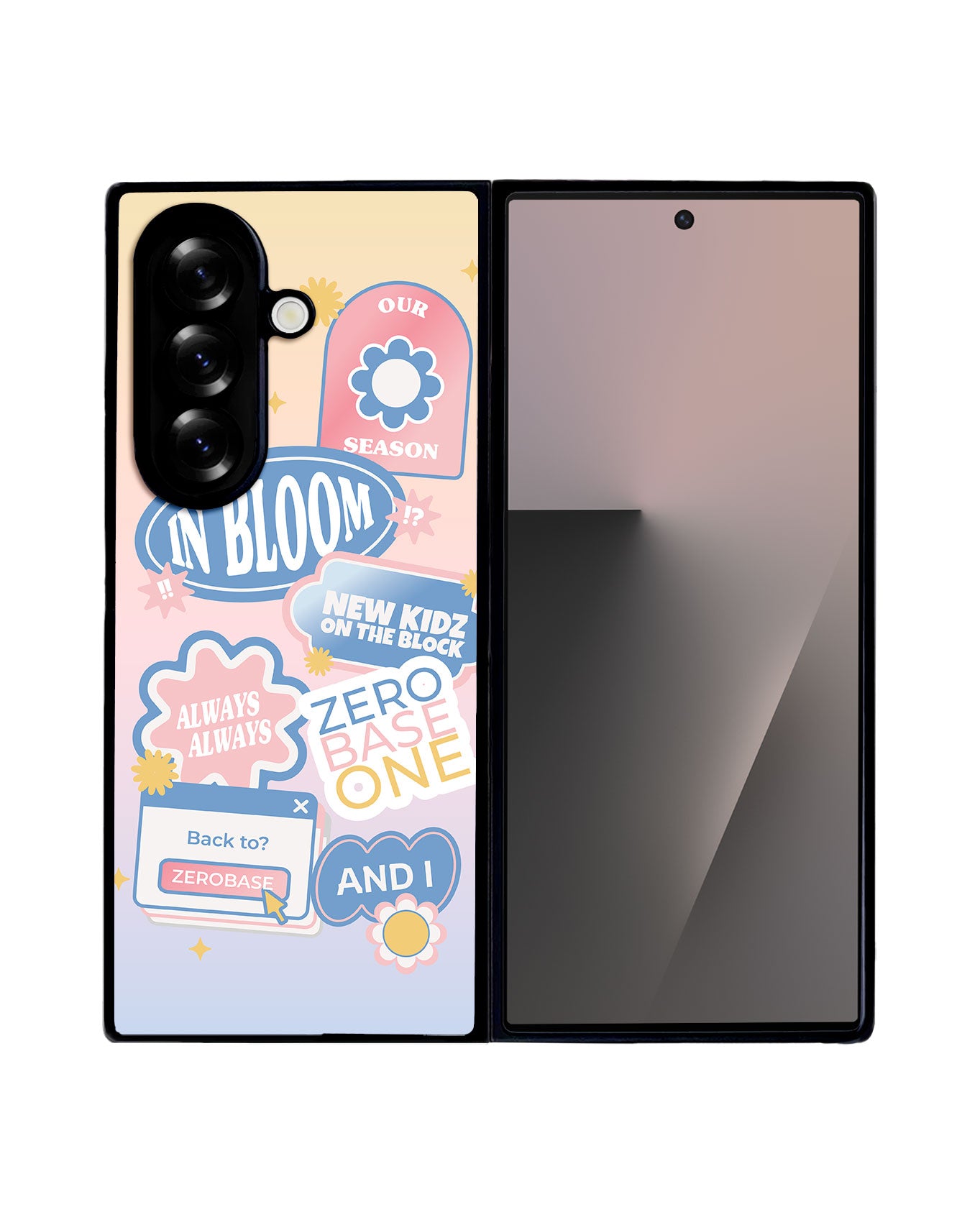 Android Flip / Fold Avant-Gloss Grip - Zerobaseone Song Sticker Pack