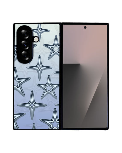 Android Flip / Fold Avant-Gloss Grip - Chrome Star