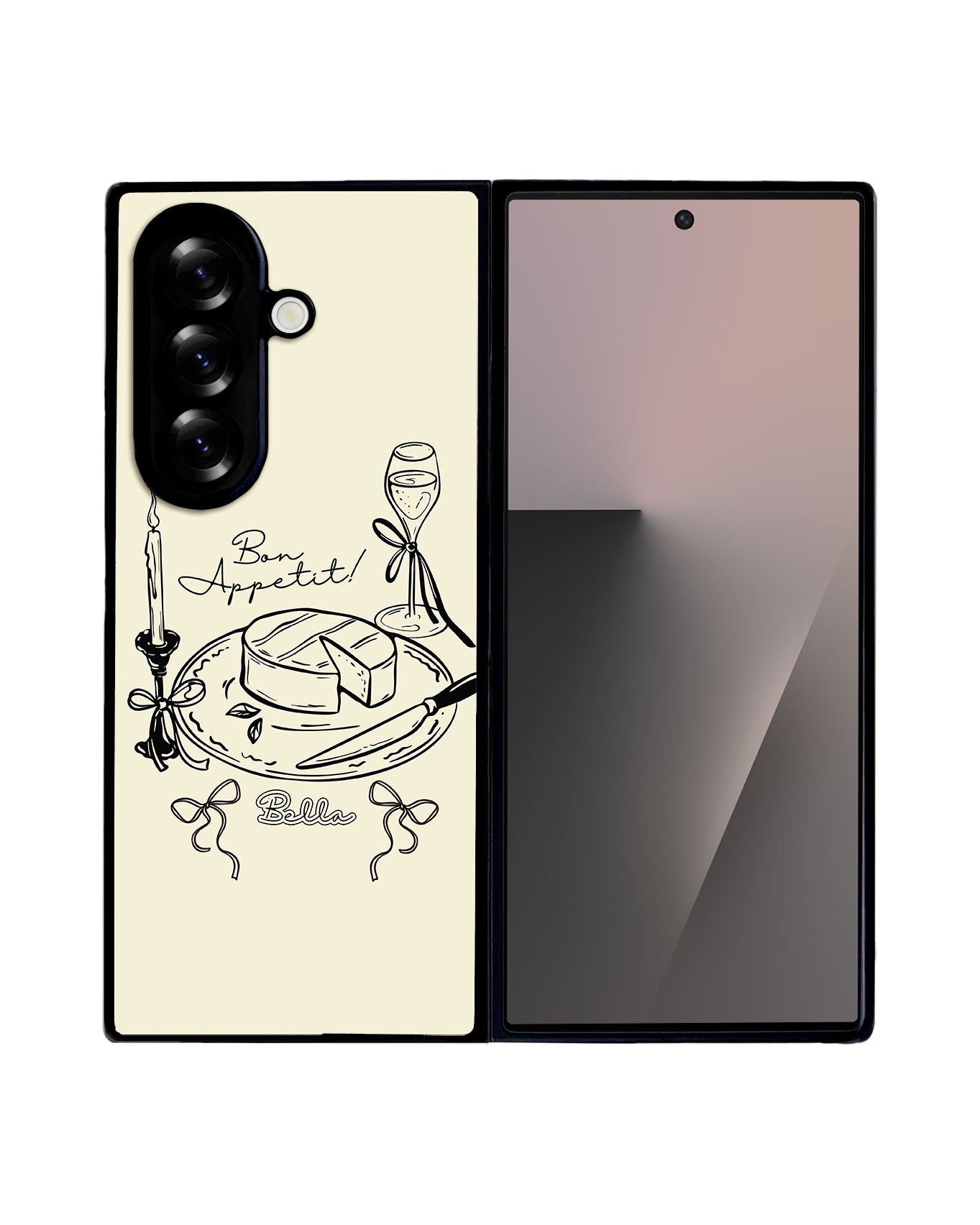 Android Flip / Fold Avant-Gloss Grip - Bon Appetit