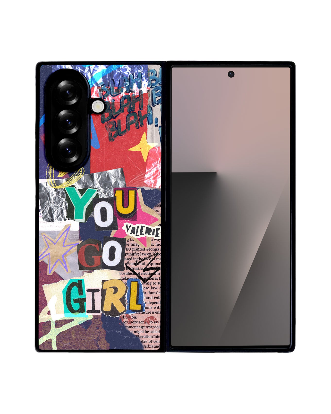 Android Flip / Fold Avant-Gloss Grip - Go Girl