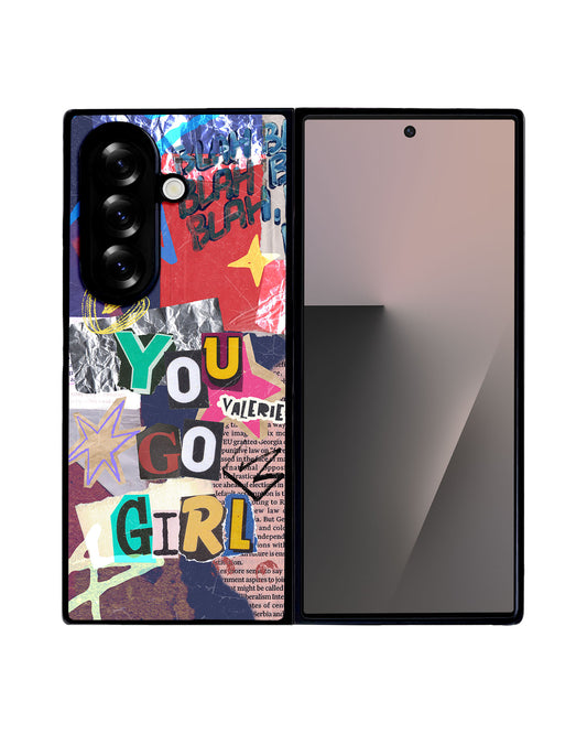 Android Flip / Fold Avant-Gloss Grip - Go Girl