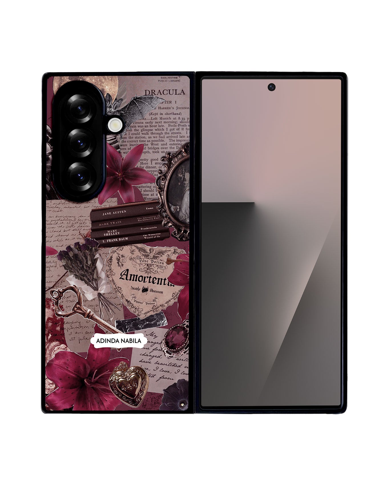 Android Flip / Fold Avant-Gloss Grip - Goth Girl 1.0