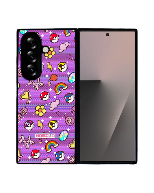 Android Flip / Fold Avant-Gloss Grip - Pink Glitch