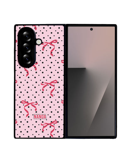 Android Flip / Fold Avant-Gloss Grip - Red Bows