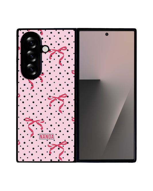 Android Flip / Fold Avant-Gloss Grip - Red Bows