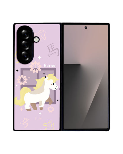Android Flip / Fold Avant-Gloss Grip - Horse (Chinese Zodiac / Shio)