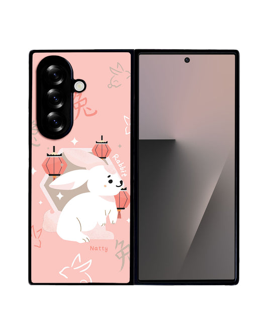 Android Flip / Fold Avant-Gloss Grip - Rabbit (Chinese Zodiac / Shio)