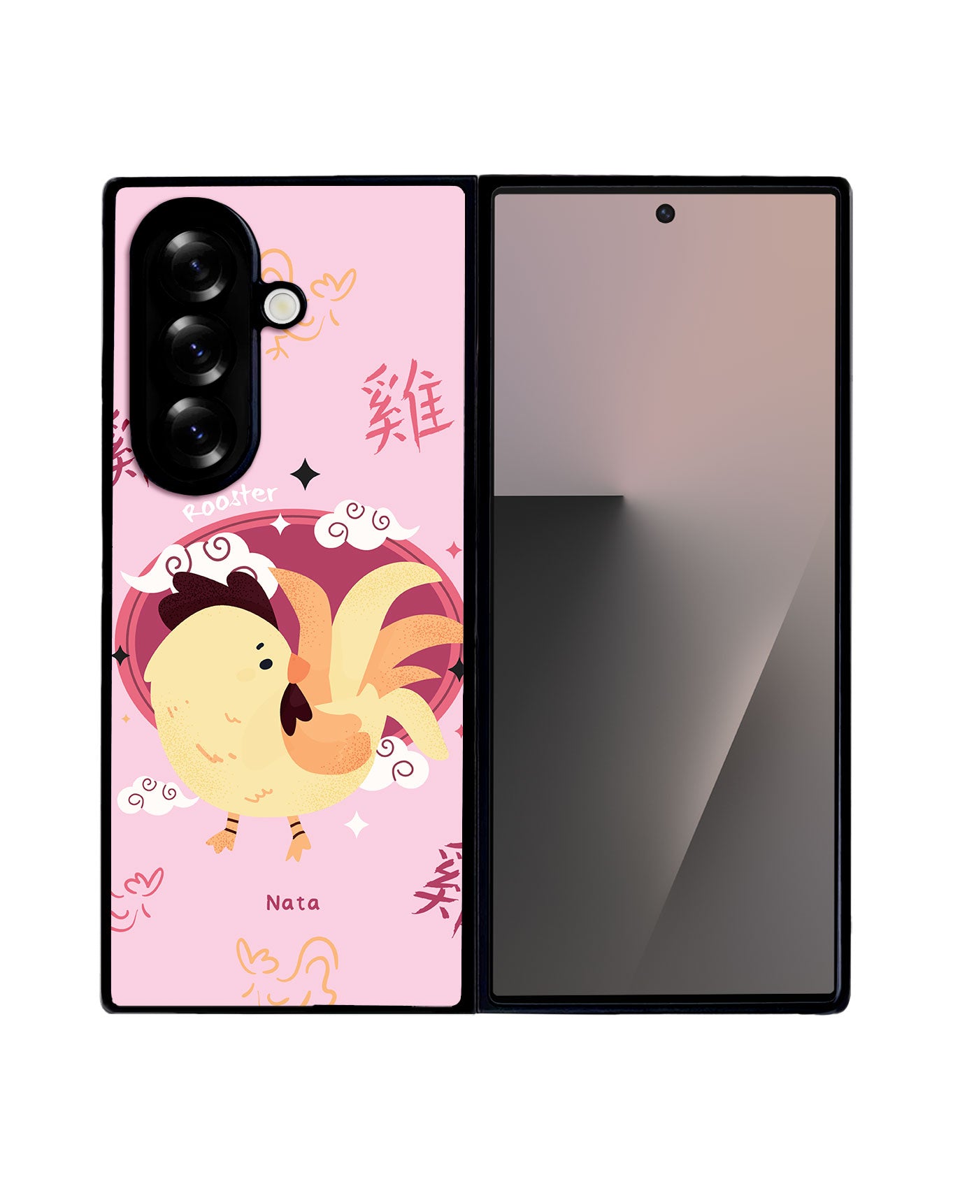 Android Flip / Fold Avant-Gloss Grip - Rooster (Chinese Zodiac / Shio)
