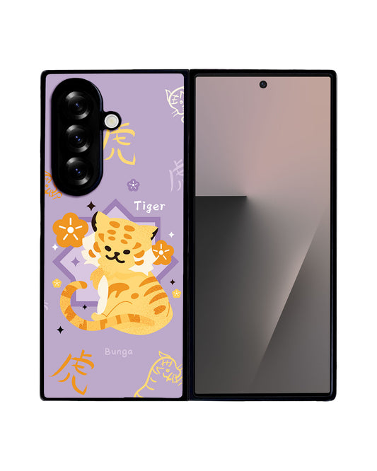 Android Flip / Fold Avant-Gloss Grip - Tiger (Chinese Zodiac / Shio)