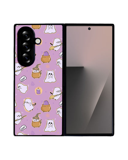 Android Flip / Fold Avant-Gloss Grip - Spooky Cat