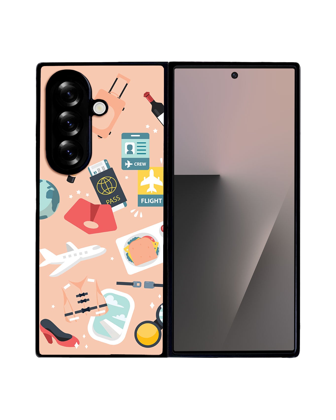 Android Flip / Fold Avant-Gloss Grip - Stewardess or Flight Attendant