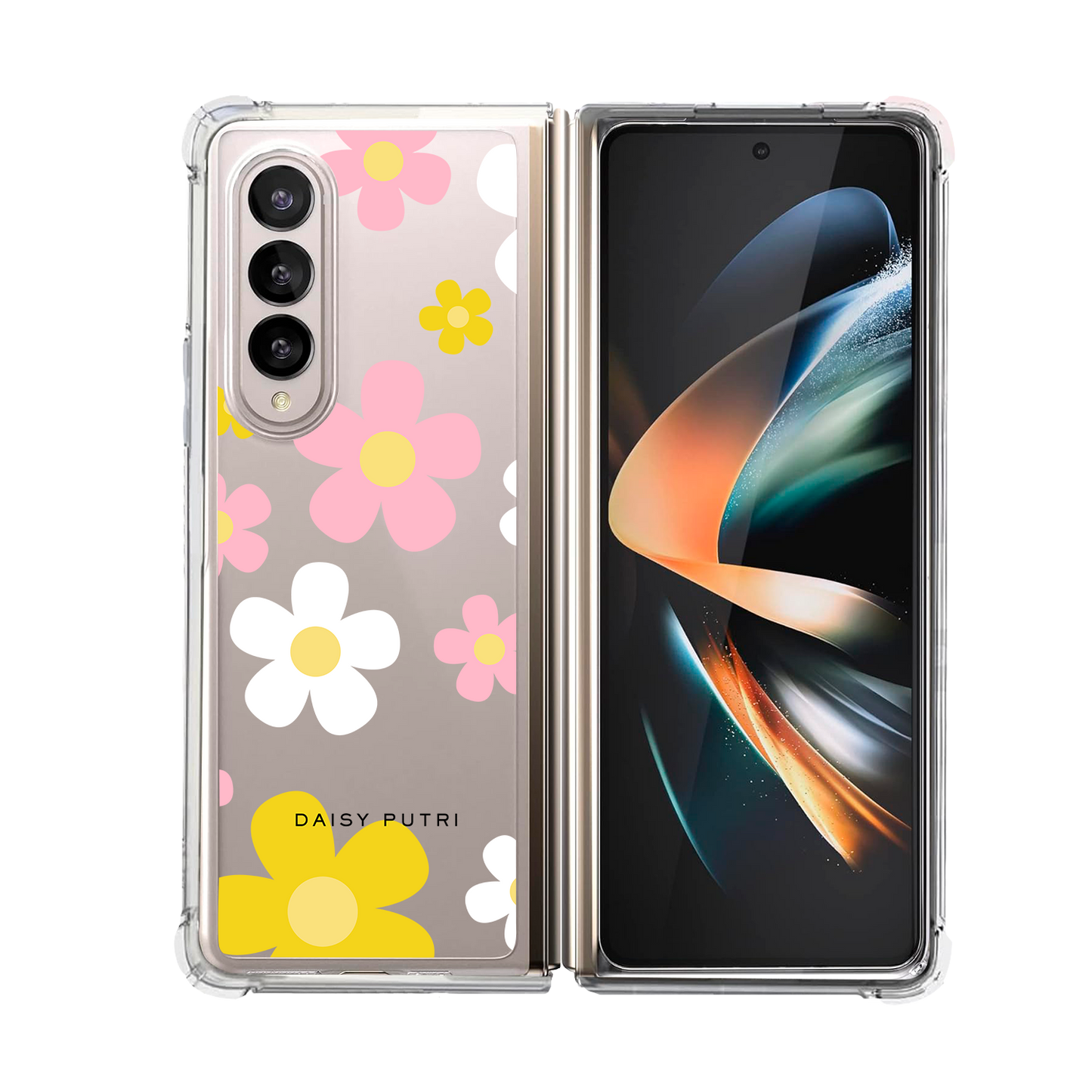 Android Flip / Fold Case - Daisy Fresh