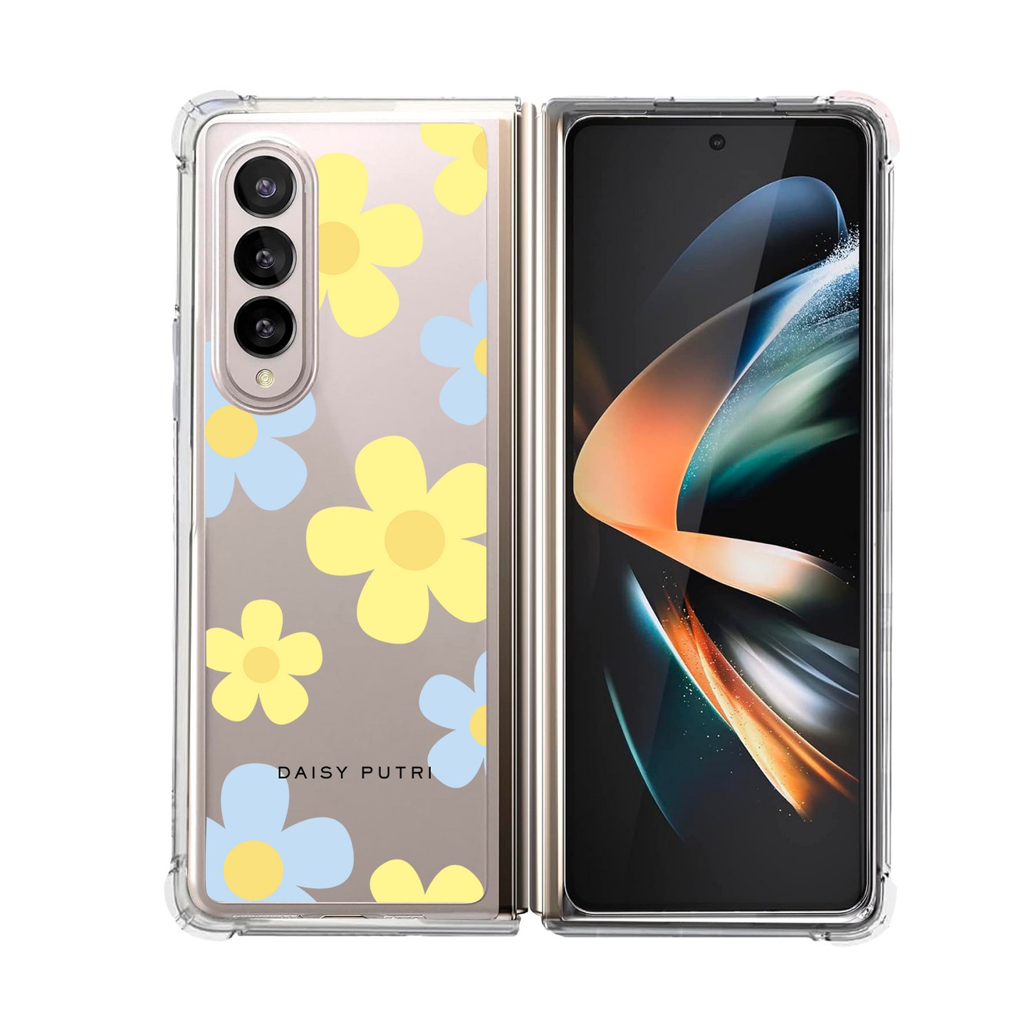 Android Flip / Fold Case - Daisy Skies