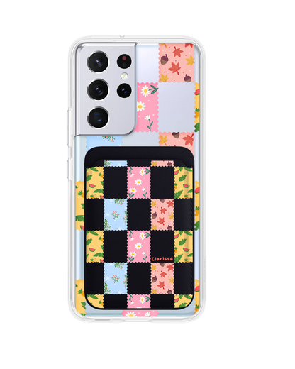 Android Magnetic Wallet Case - Four Seasons Stamps