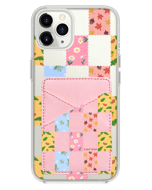 iPhone Phone Wallet Case - Four Seasons Stamps