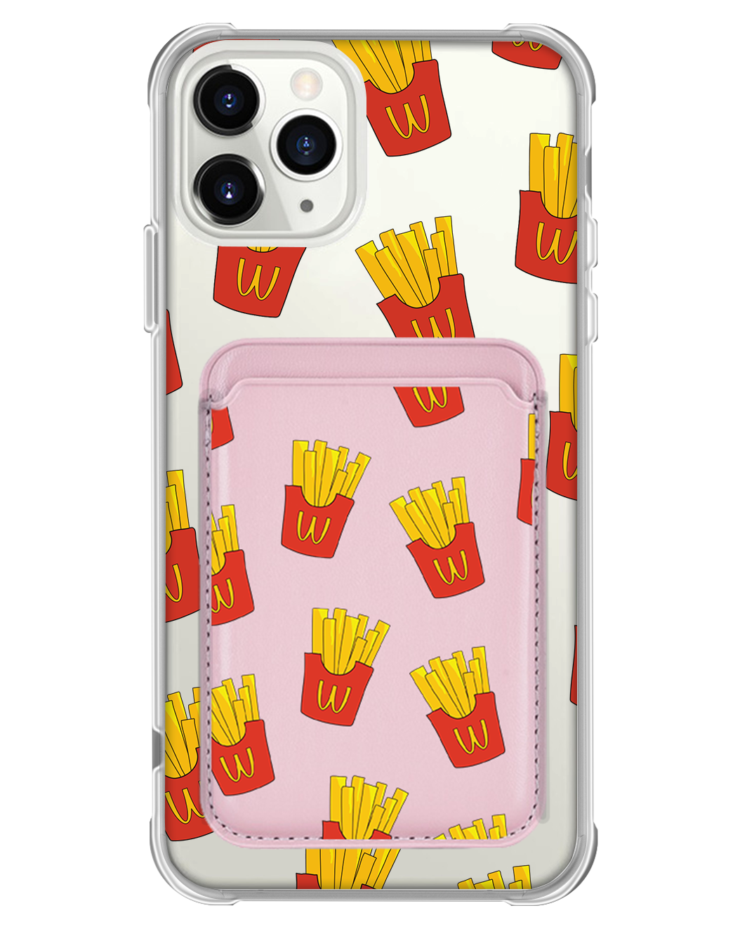 iPhone Magnetic Wallet Case - Fries